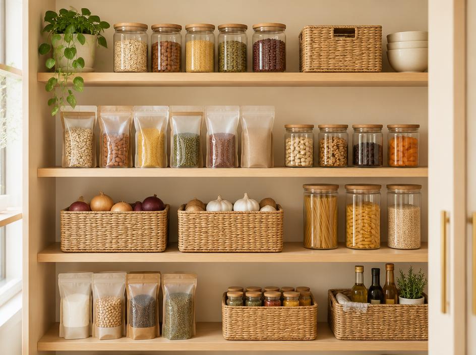 Pantry organisation